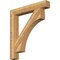 Ekena Millwork Westlake Block Rough Sawn Bracket, Western Red Cedar, 6"W x 44"D x 48"H BKT06X44X48WTL05RWR - alternate 1